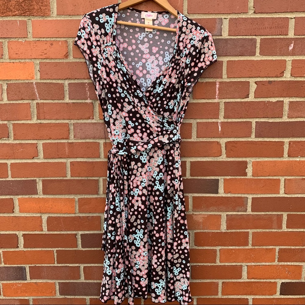 Candies faux wrap dress- M